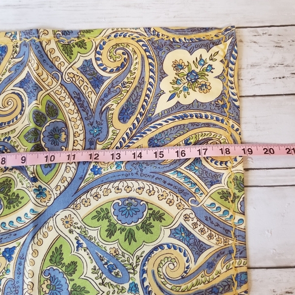 April Cornell Cotton Paisley Cotton Set of (4) Placemats NWOT - Picture 7 of 8